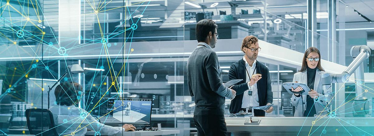 Menschen in der Arbeit