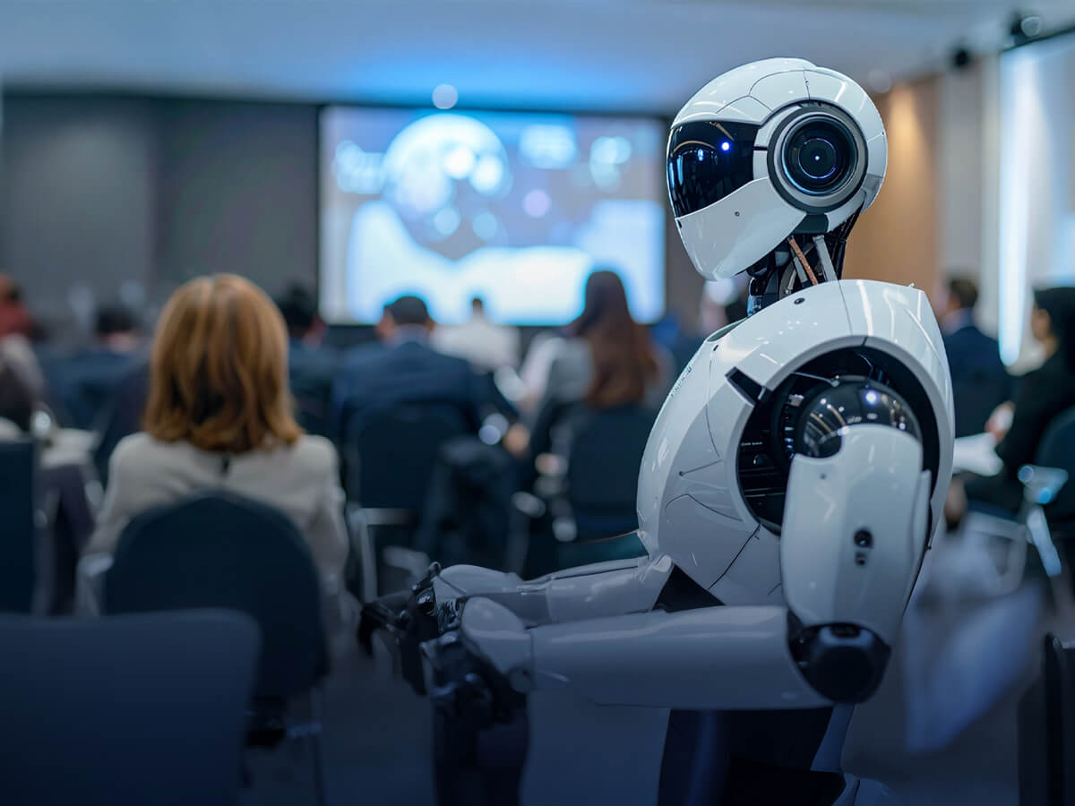 Roboter im Publikum
