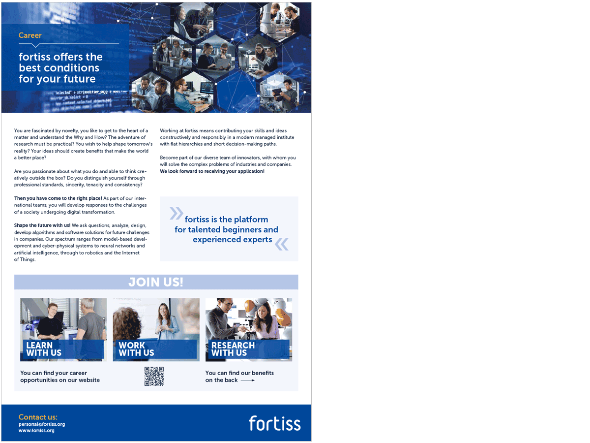 fortiss career flyer